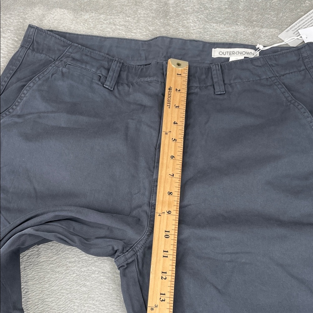 NEW Outerknown 33x31 Men's Charcoal Nomad Chino Pants - Picture 4 of 12